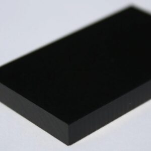 Kunststoffplatte aus PE300 (PE-HD) schwarz extrudiert