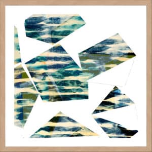Banding Shapes I - 5cm White Border