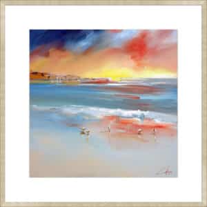Blood Red Sunset - 10cm Mount Board
