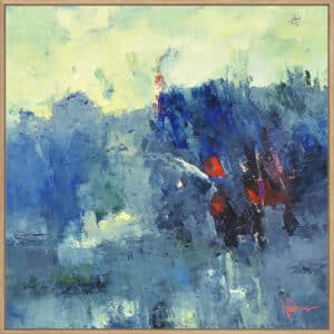 Blue Spring I - Canvas