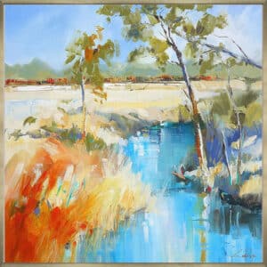 Country Stream - Canvas