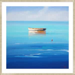 Four Buoys, Sunrise - 5cm White Border