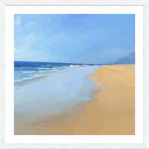 Golden Beach - 5cm White Border