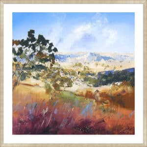 King Valley Landscape - 5cm White Border