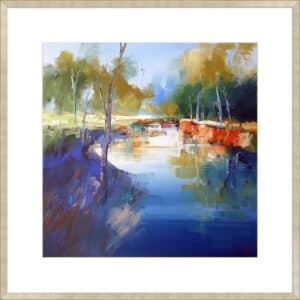 Morning By The River - 10cm Mount Board