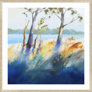 Murray River Bank - 5cm White Border