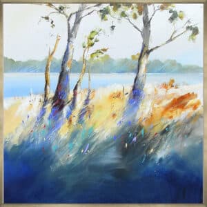 Murray River Bank - Canvas