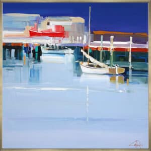 Port Fairy Moorings II - Canvas