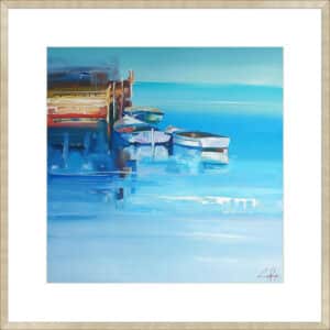Port Fairy Moorings - 10cm Mount Board