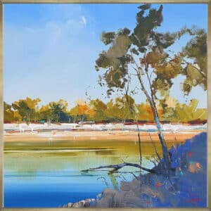 River Bank Flow - Canvas