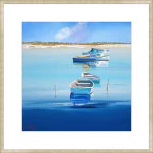River Moorings - 10cm Mount Board