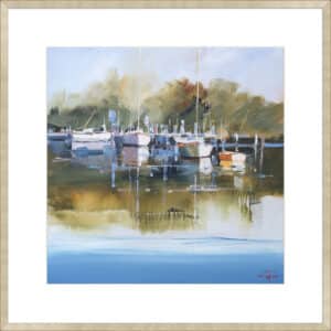 Still Moorings, Metung - 10cm Mount Board