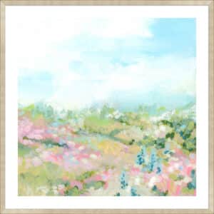 Bright Meadow II - 5cm White Border