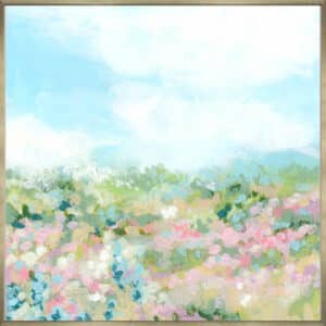 Bright Meadow I - Canvas