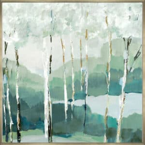 Quiet Birch Forest II - Canvas