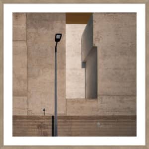 Schuster – Street lamp With shadows - 5cm White Border