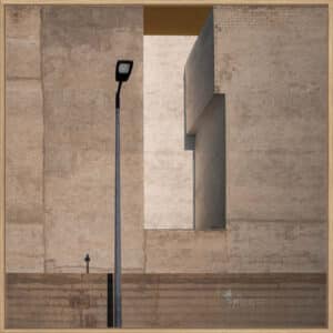 Schuster – Street lamp With shadows - Canvas