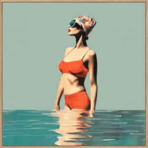 Swim Medley II - Canvas