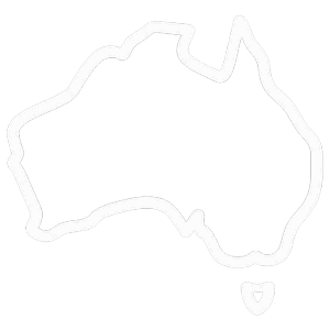 aus map outline