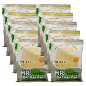 Mr. Hat Gulaman Unflavored Jelly Powder WHITE 1 Box (10 sachets x 25g) - Image 6