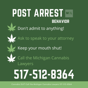 cannabis dui arrest www.michigancannabislawyers.com