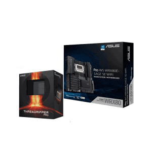 COMBO BOARDD ASUS PRO WS WRX80E-SAGE SE WIFI ll + AMD RYZEN THREADRIPPER PRO 5955WX