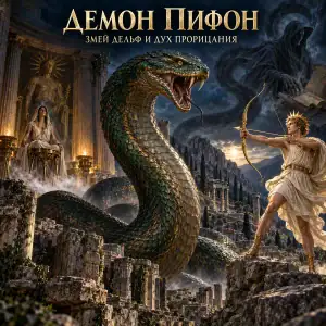 Демон Пифон — змей Дельф и дух прорицания