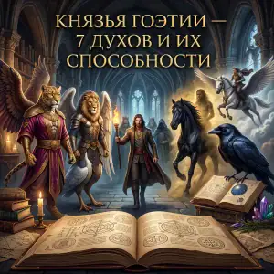 Князья Гоэтии — 7 духов и их способности: Ситри, Оробас, Вассаго, Столас, Гаап, Сеер и другие демоны.