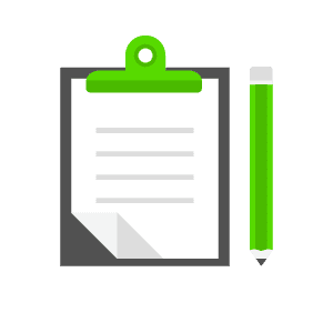 Symbol Webdesign Planung und Beratung durch Webagentur - stift und Block