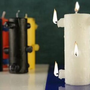 Candela Speciale 7 Stoppini Bianca