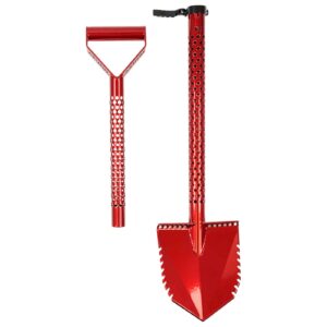 Motley forest fox red Shovel available at Ok John Metal Detectors
