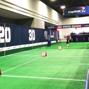 40 Yard Dash rental for events in Los Angeles, Orange County, and nationwide