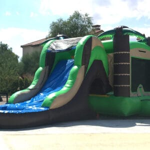 Tropical Slide and Bouncer ( wet and dry ) rental for events in Los Angeles, Orange County, and nationwide