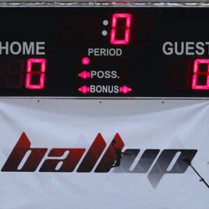 Backboard with Scoreboard rental for events in Los Angeles, Orange County, and nationwide