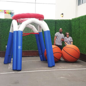 Big Bounce Basketball rental for events in Los Angeles, Orange County, and nationwide