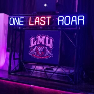 DJ Booth ( Brandable ) rental for events in Los Angeles, Orange County, and nationwide