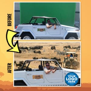 Drive Thru Green Screen ( Drive Through Green Screen system )