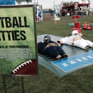 Football Fatties rental for events in Los Angeles, Orange County, and nationwide