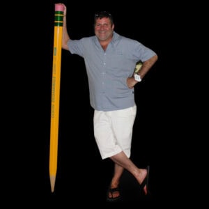 Giant Pencil rental for events in Los Angeles, Orange County, and nationwide