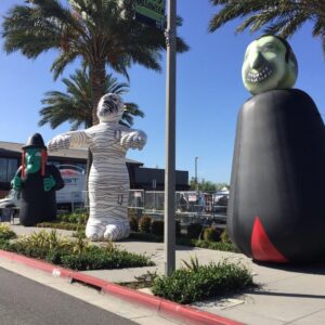 Giant Inflatable Monsters Halloween rental for events in Los Angeles, Orange County, and nationwide