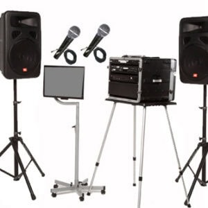 Karaoke Sound System rental for events in Los Angeles, Orange County, and nationwide