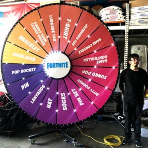Prize Wheel 8FT LED