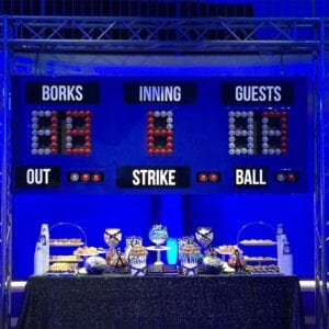 Scoreboard (Baseball) rental for events in Los Angeles, Orange County, and nationwide