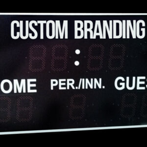 Scoreboard Universal — 6.5 ft. x 4 ft. rental for events in Los Angeles, Orange County, and nationwide