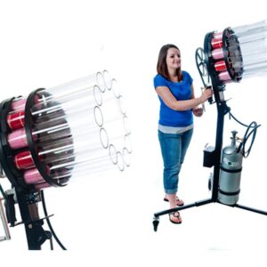 Gatling Tshirt Launcher rental for events in Los Angeles, Orange County, and nationwide