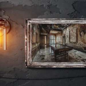 Wandbild Billiardtisch