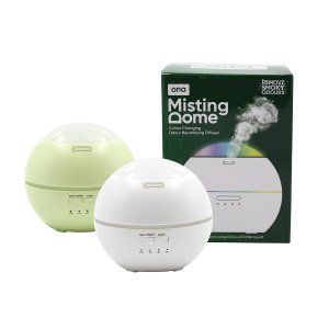 ONA Misting Dome Verde Acqua | Diffusore Neutralizza Odori a LED
