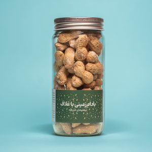 بادام زمینی با غلاف