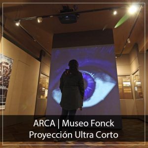 Pantalla LED museo Fonck Chile