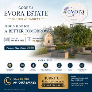 Godrej evora estate panipat photos news